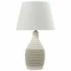 Beliani Lámpara De Mesa Beige TORMES