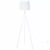 Beliani Lámpara De Pie Blanca SAMBRA