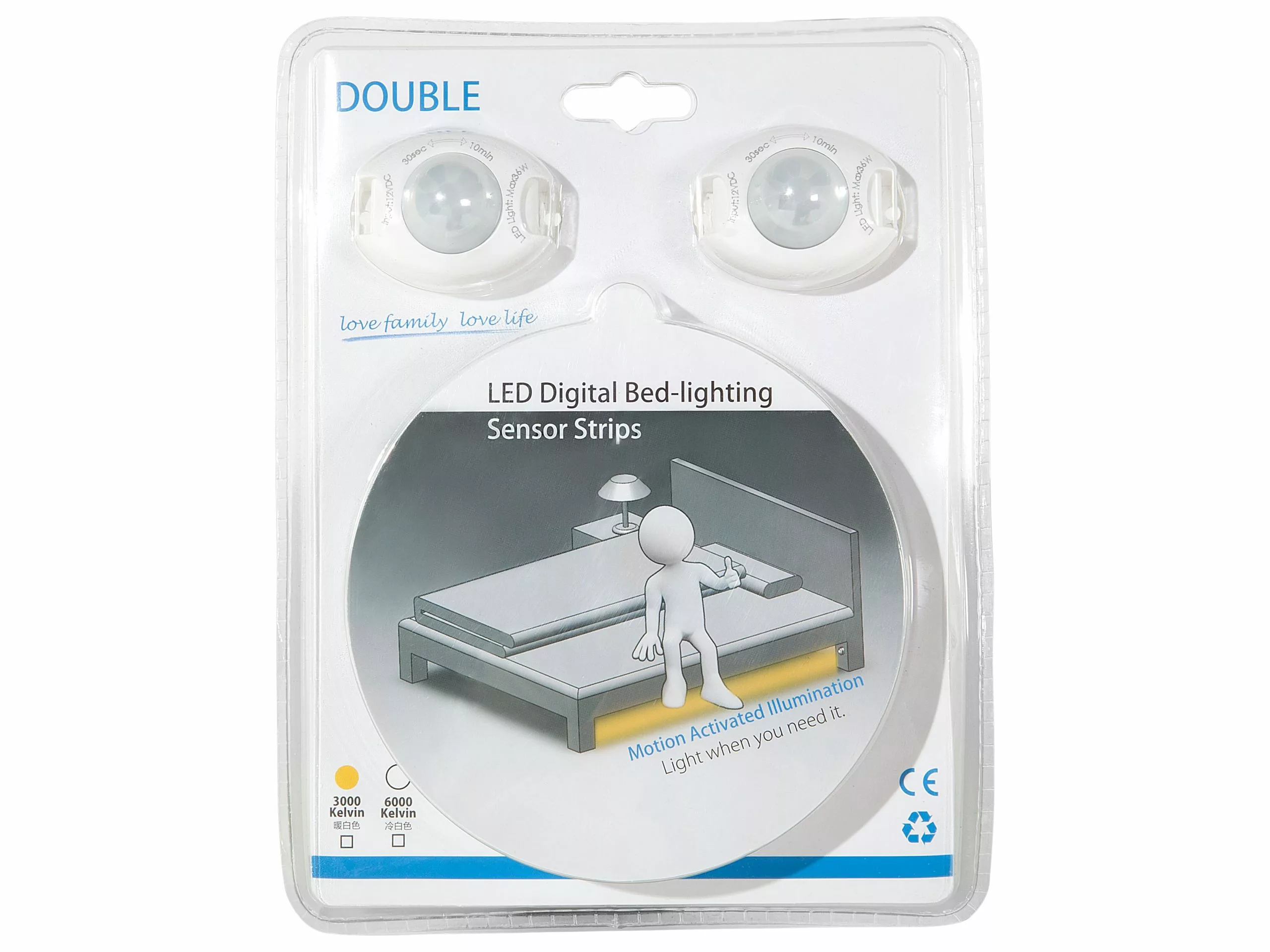 Beliani Tira LED Blanco 2 X 120 Cm 4 Beliani Tira LED Blanco 2 X 120 Cm - Imagen 4