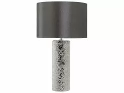 Beliani Lámpara De Mesa Negro/gris Oscuro/plateado 52 Cm AIKEN -Lámparas comercio undef src sa picid 540018 type whitesh image