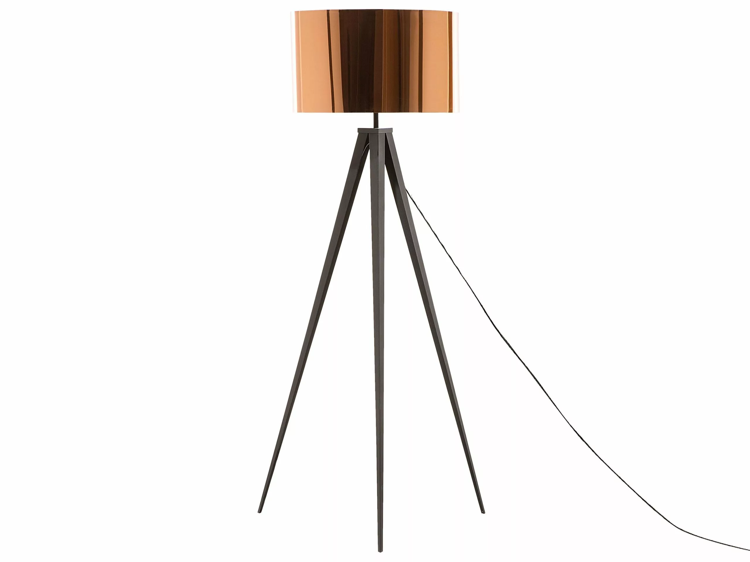 Beliani Lámpara De Pie Cobriza STILETTO