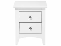 Beliani Mesita De Noche En Madera Blanca 2 Cajones JOLIET 17 Beliani Mesita De Noche En Madera Blanca 2 Cajones JOLIET -Lámparas comercio undef src sa picid 682655 type whitesh image