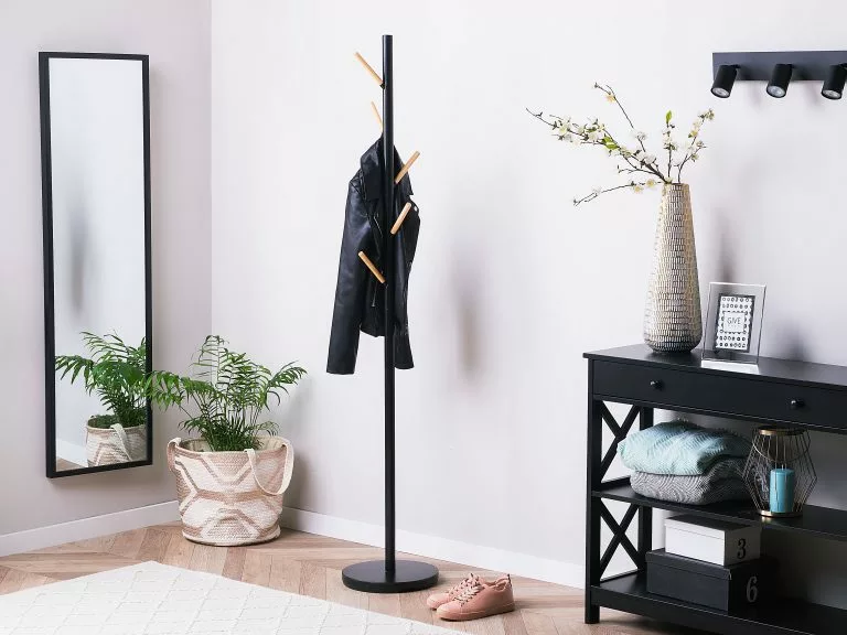 Beliani Lámpara De Techo De Metal Negro TIGRIS - Imagen 3