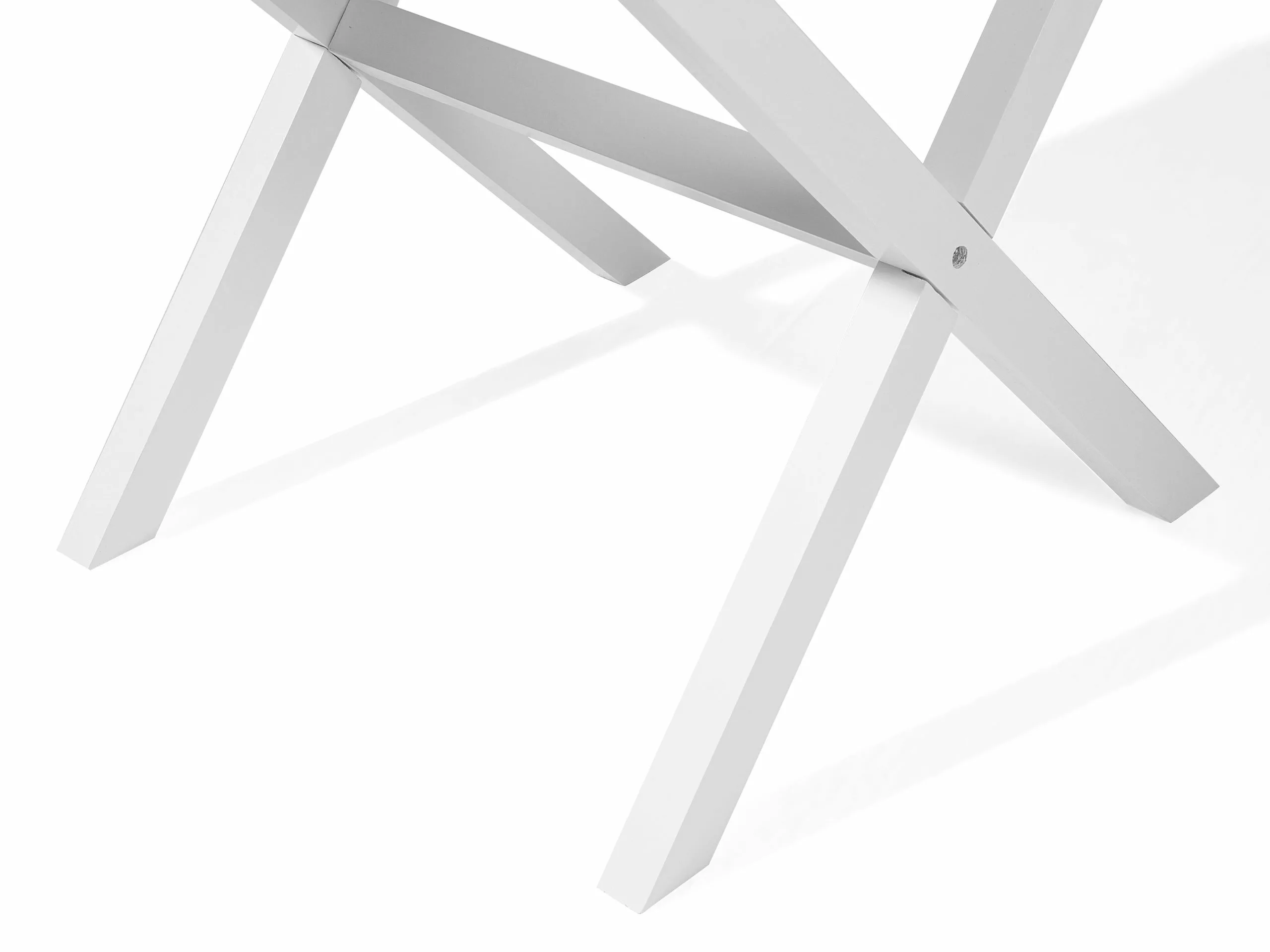 Beliani Mesa Auxiliar En Blanco Con Cajón MONROE - Imagen 10