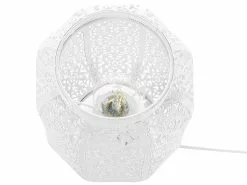 Beliani Lámpara De Mesa Blanca SOMES -Lámparas comercio undef src sa picid 691603 type whitesh image