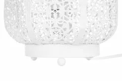 Beliani Lámpara De Mesa Blanca SOMES -Lámparas comercio undef src sa picid 691604 type whitesh image