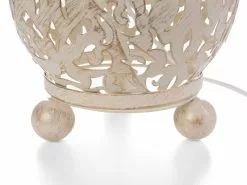 Beliani Lámpara De Pie Crema/dorado MURES -Lámparas comercio undef src sa picid 691611 type whitesh image