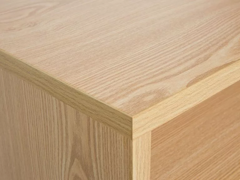 Beliani Mesita De Noche 2 Cajones FARGO - Imagen 8