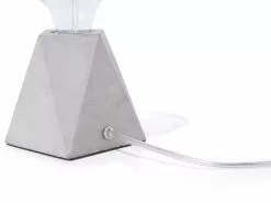 Beliani Lámpara De Mesa De Hormigón 12 Cm SAJA -Lámparas comercio undef src sa picid 695122 type whitesh image