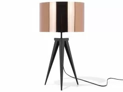 Beliani Lámpara De Mesa De Metal Cobrizo/negro 55 Cm STILETTO