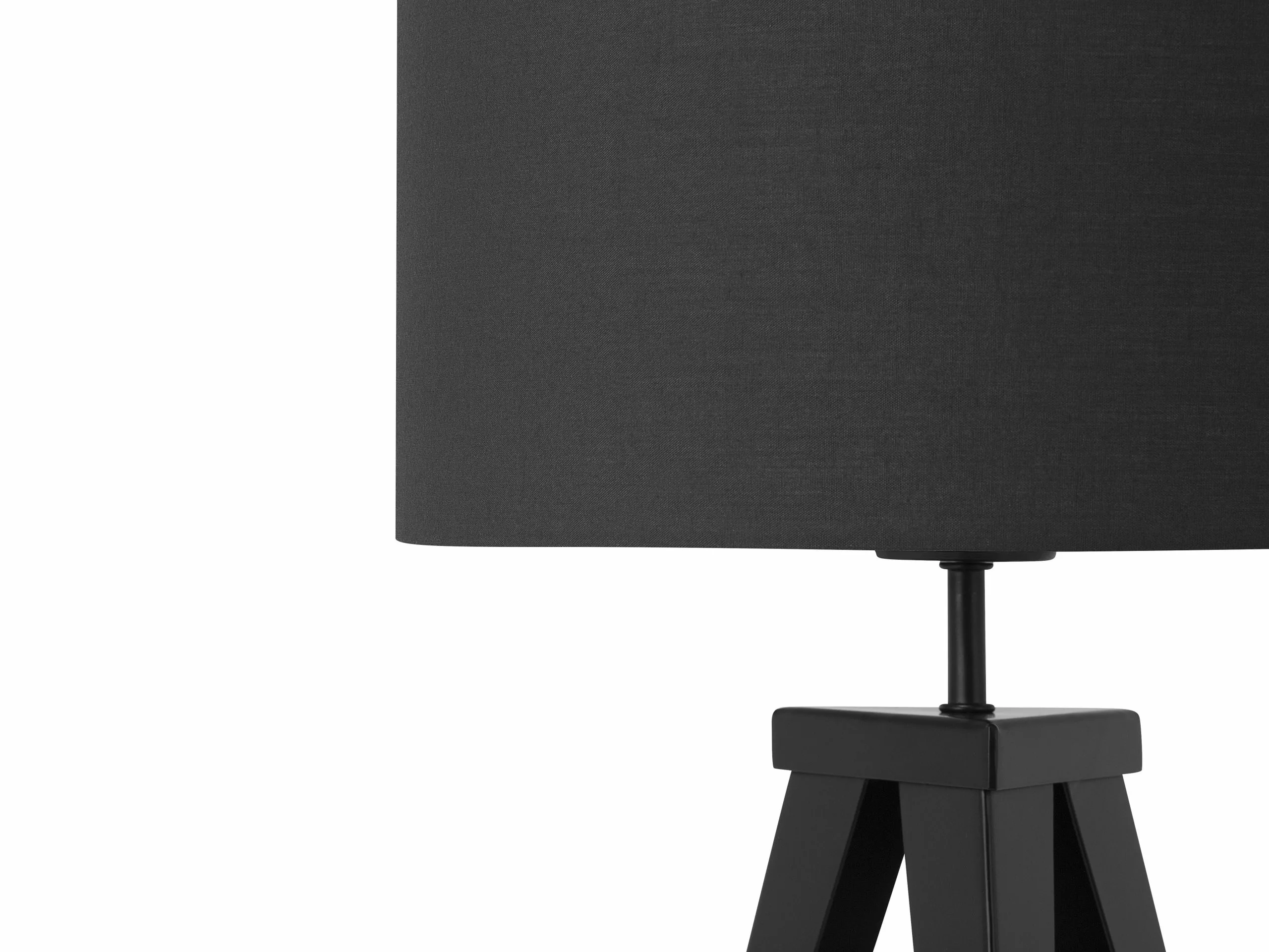 Beliani Lámpara De Mesa De Metal Negro 55 Cm STILETTO - Imagen 4