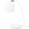 Beliani Lámpara De Mesa Blanca UROLA