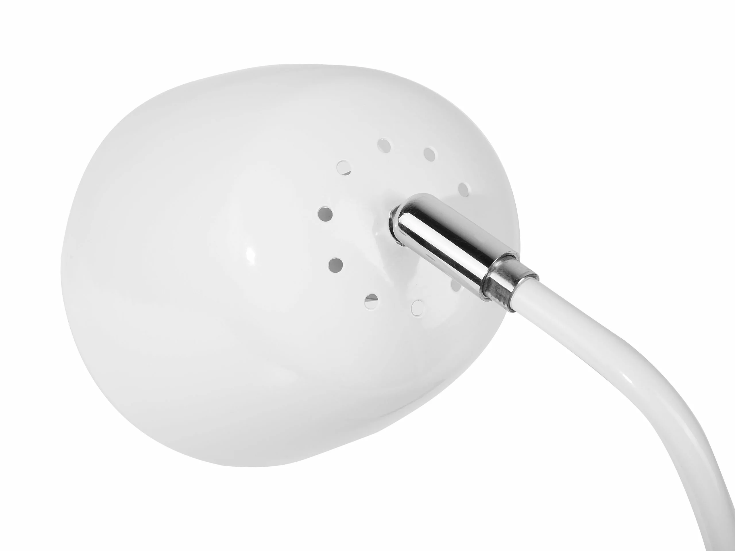 Beliani Lámpara De Mesa Blanca UROLA 6 Beliani Lámpara De Mesa Blanca UROLA - Imagen 6