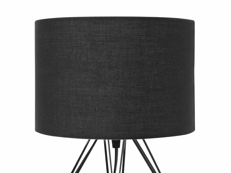 Beliani Lámpara De Mesa Negra MARONI 7 Beliani Lámpara De Mesa Negra MARONI - Imagen 7