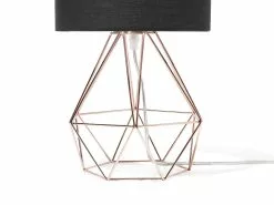 Beliani Lámpara De Mesa Negro/cobre MARONI -Lámparas comercio undef src sa picid 705073 type whitesh image