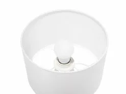 Beliani Lámpara De Mesa Blanco/dorado MARONI -Lámparas comercio undef src sa picid 705084 type whitesh image