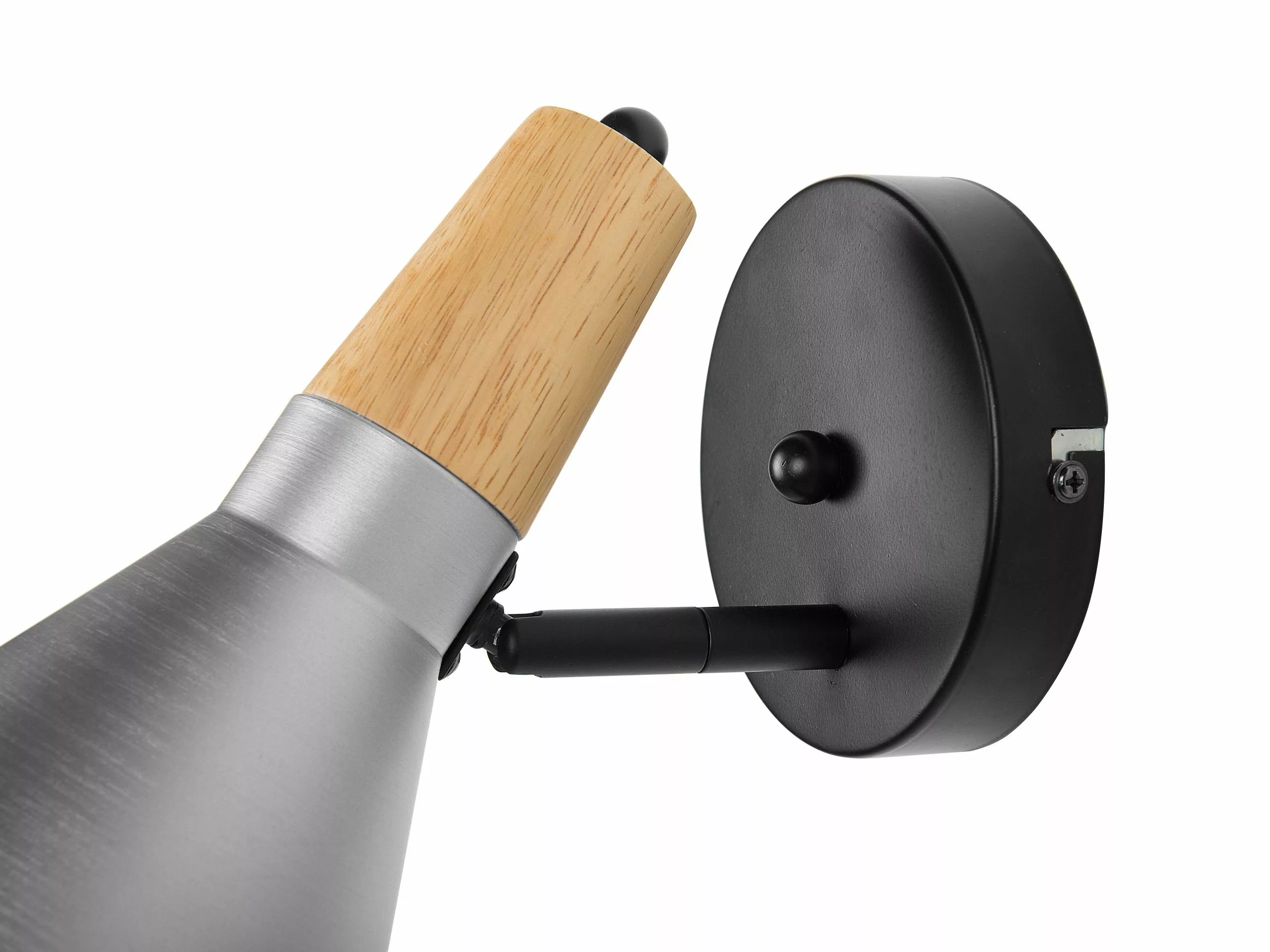 Beliani Lámpara De Pared Plateada SCARPE 6 Beliani Lámpara De Pared Plateada SCARPE - Imagen 6