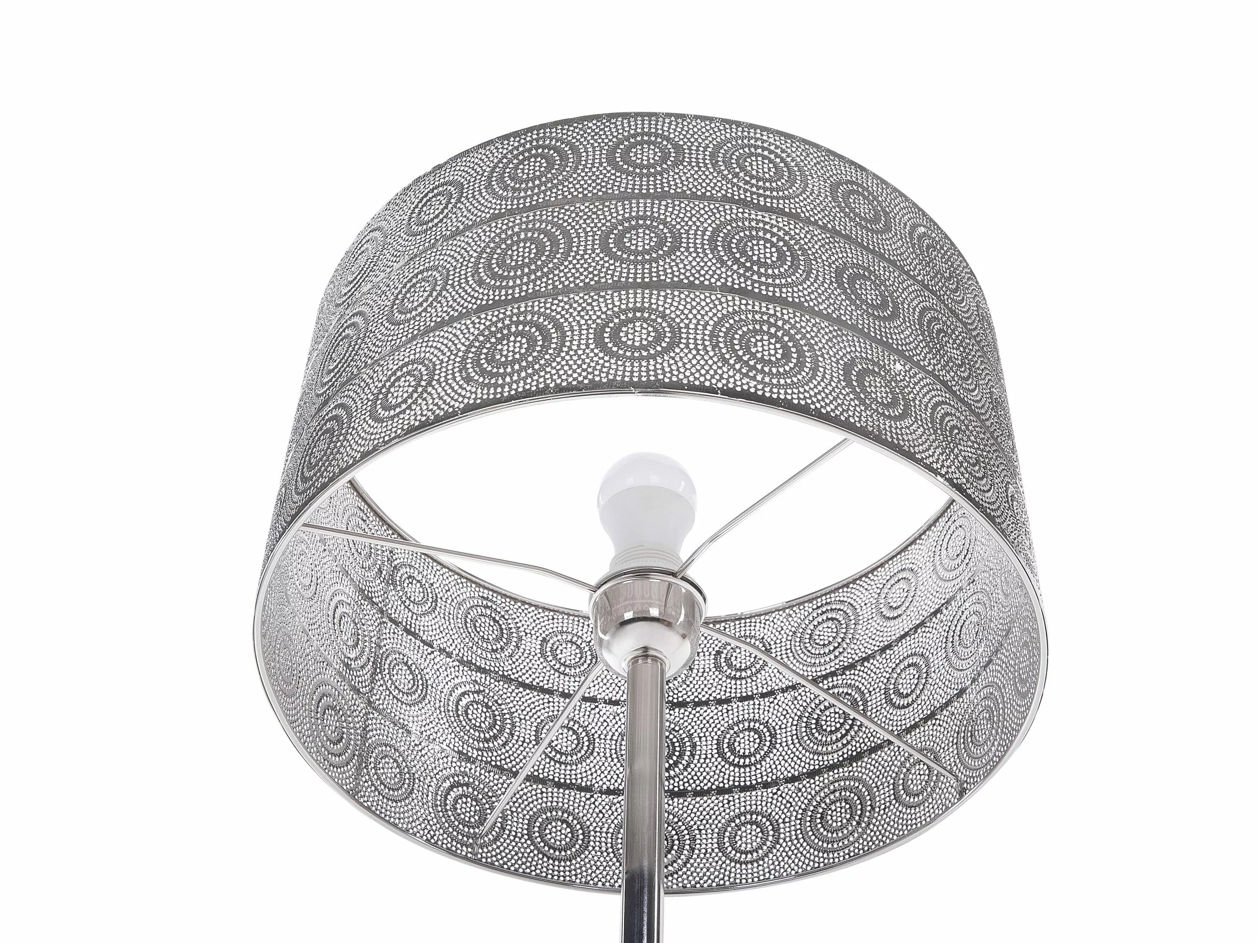 Beliani Lámpara De Pie En Níquel NUON 7 Beliani Lámpara De Pie En Níquel NUON - Imagen 7