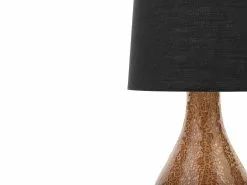 Beliani Lámpara De Mesa De Vidrio Negro/cobrizo 147 Cm ABRAMS -Lámparas comercio undef src sa picid 725766 type whitesh image