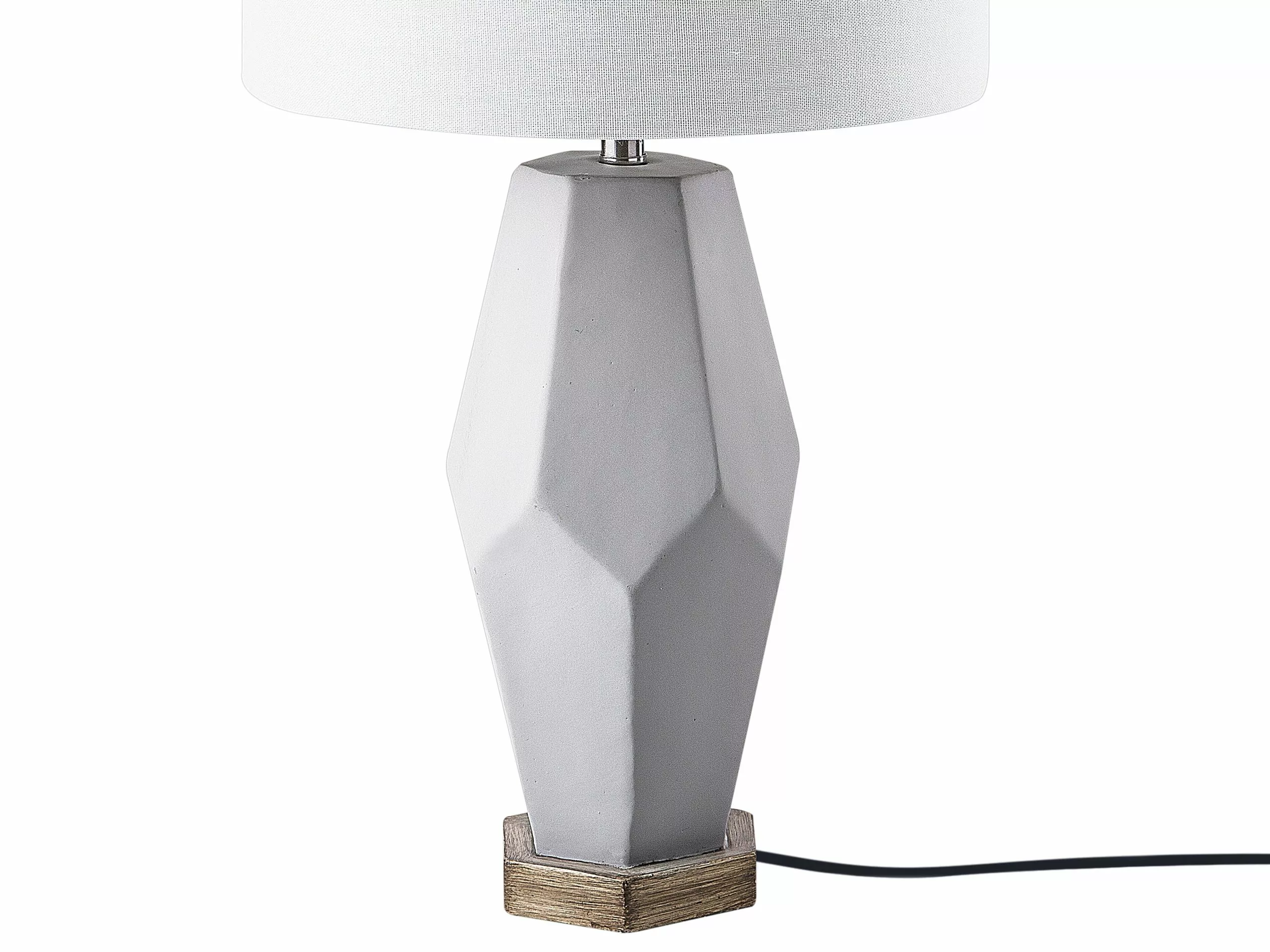 Beliani Lámpara De Mesa Color Crema 66 Cm OXLEY 7 Beliani Lámpara De Mesa Color Crema 66 Cm OXLEY - Imagen 7