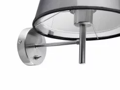 Beliani Lámpara De Pared En Níquel COLUMBIA 10 Beliani Lámpara De Pared En Níquel COLUMBIA -Lámparas comercio undef src sa picid 726885 type whitesh image