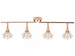 Beliani Lámpara De Techo Cobriza ERMA