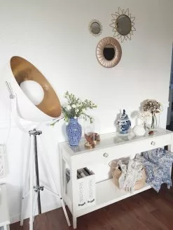 Beliani Lámpara De Pie Blanco/dorado THAMES II 13 Beliani Lámpara De Pie Blanco/dorado THAMES II -Lámparas comercio undef src sa picid 727465 type whitesh image