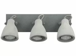 Beliani Lámpara De Pared En Hormigón Gris Claro MISTAGO III -Lámparas comercio undef src sa picid 730566 type whitesh image