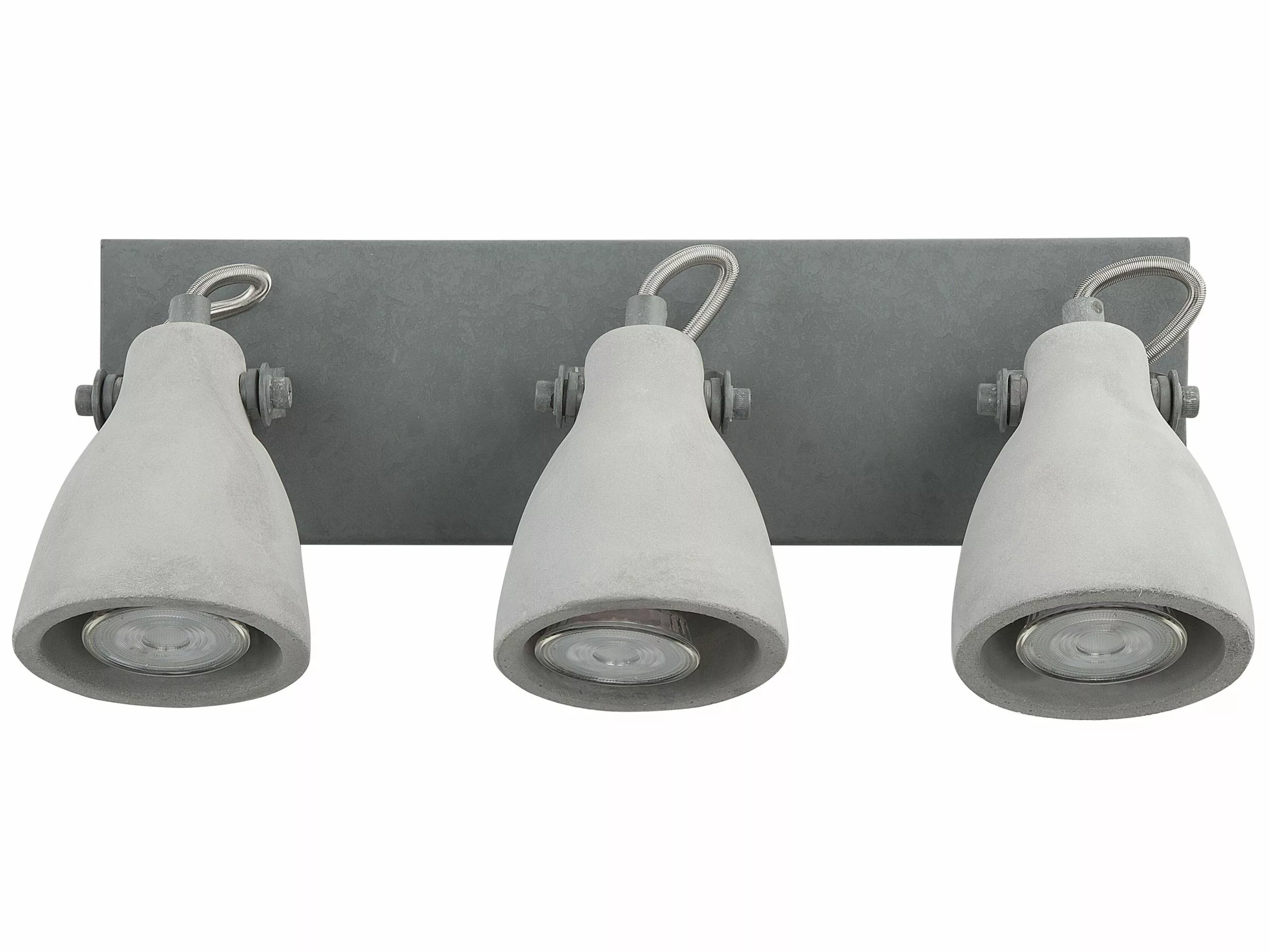 Beliani Lámpara De Pared En Hormigón Gris Claro MISTAGO III - Imagen 9