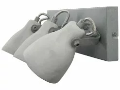 Beliani Lámpara De Pared En Hormigón Gris Claro MISTAGO III -Lámparas comercio undef src sa picid 730567 type whitesh image