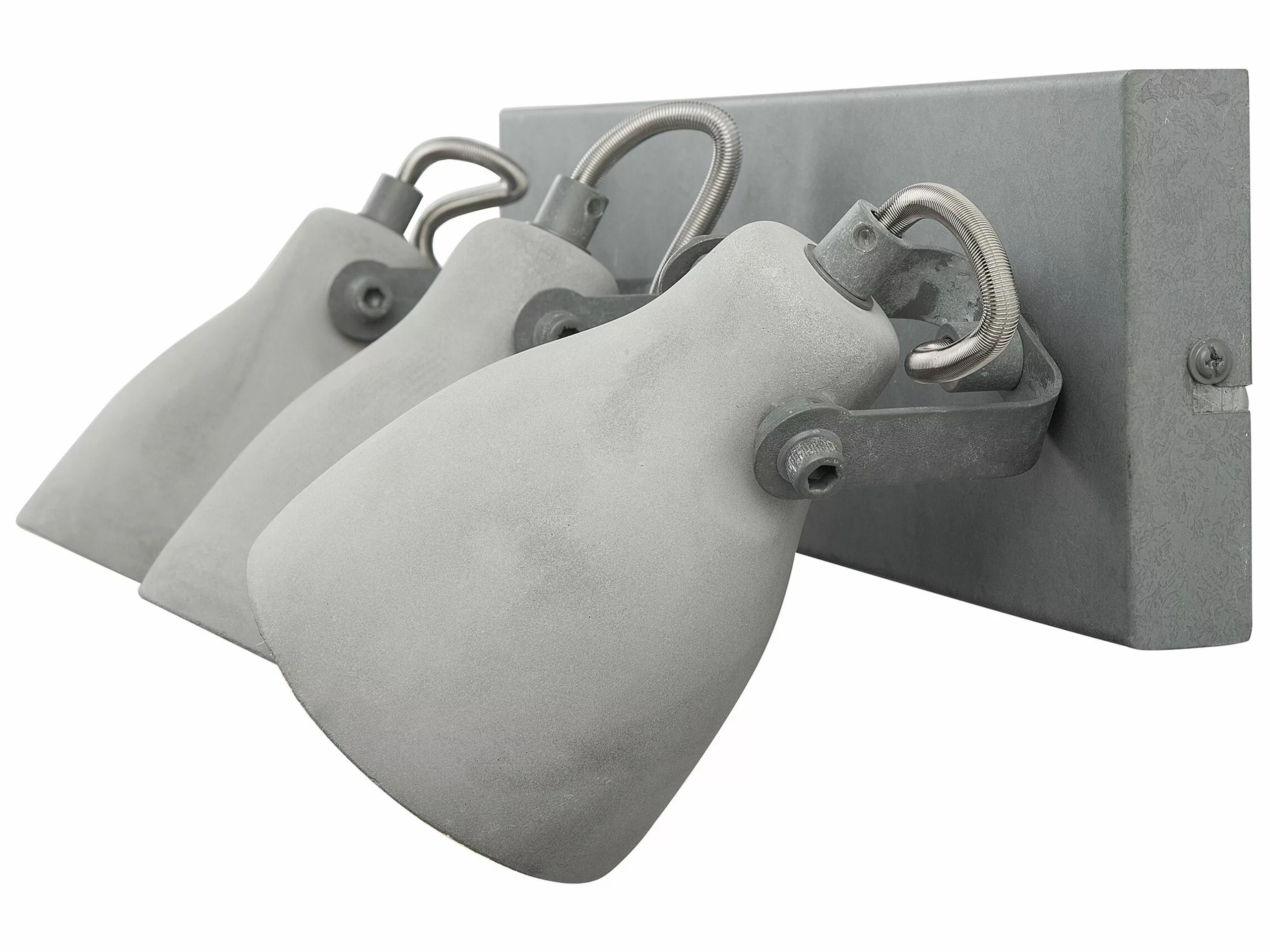 Beliani Lámpara De Pared En Hormigón Gris Claro MISTAGO III - Imagen 10