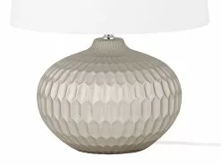 Beliani Lámpara De Mesa Dorada PIRITA -Lámparas comercio undef src sa picid 731827 type whitesh image