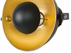 Beliani Lámpara De Pared Negro/dorado THAMES II -Lámparas comercio undef src sa picid 732208 type whitesh image