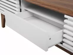 Beliani Mueble TV Madera Oscura/blanco DETROIT 19 Beliani Mueble TV Madera Oscura/blanco DETROIT -Lámparas comercio undef src sa picid 732775 type whitesh image