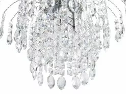 Beliani Lámpara De Techo Plateada RIVIL 13 Beliani Lámpara De Techo Plateada RIVIL -Lámparas comercio undef src sa picid 739329 type whitesh image