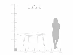 Beliani Lámpara De Techo Plateada ERMA -Lámparas comercio undef src sa picid 746122 type whitesh image