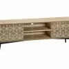 Beliani Mueble TV Madera Clara TORVI