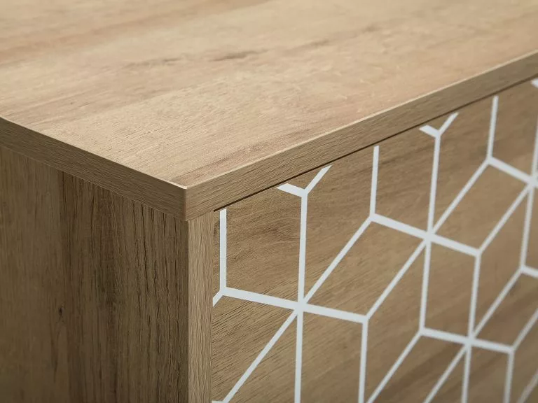 Beliani Mueble TV Madera Clara TORVI 7 Beliani Mueble TV Madera Clara TORVI - Imagen 7