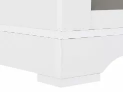 Beliani Mesita De Noche Blanco/madera Clara WINGLAY 17 Beliani Mesita De Noche Blanco/madera Clara WINGLAY -Lámparas comercio undef src sa picid 756328 type whitesh image