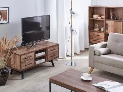 Beliani Mueble TV Madera Clara ATLANTA 12 Beliani Mueble TV Madera Clara ATLANTA -Lámparas comercio undef src sa picid 757056 type whitesh image