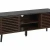Beliani Mueble TV Madera Oscura PERTH