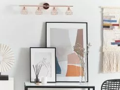 Beliani Lámpara De Techo Cobriza ERMA 12 Beliani Lámpara De Techo Cobriza ERMA -Lámparas comercio undef src sa picid 765671 type whitesh image