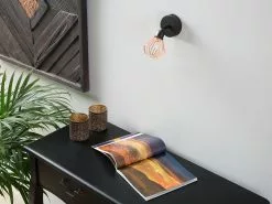 Beliani Conjunto De 2 Lámparas De Pared Cobrizo VOLGA -Lámparas comercio undef src sa picid 768610 type whitesh image