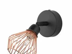 Beliani Conjunto De 2 Lámparas De Pared Cobrizo VOLGA -Lámparas comercio undef src sa picid 768613 type whitesh image