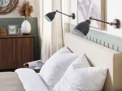 Beliani Conjunto De 2 Lámparas De Pared Gris Grafito MISSISSIPPI M 11 Beliani Conjunto De 2 Lámparas De Pared Gris Grafito MISSISSIPPI M -Lámparas comercio undef src sa picid 770768 type whitesh image