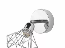 Beliani Conjunto De 2 Lámparas De Pared Plateadas ERMA -Lámparas comercio undef src sa picid 771957 type whitesh image