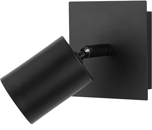 Beliani Conjunto De 2 Lámparas De Pared De Metal Negro TIGRIS - Imagen 3