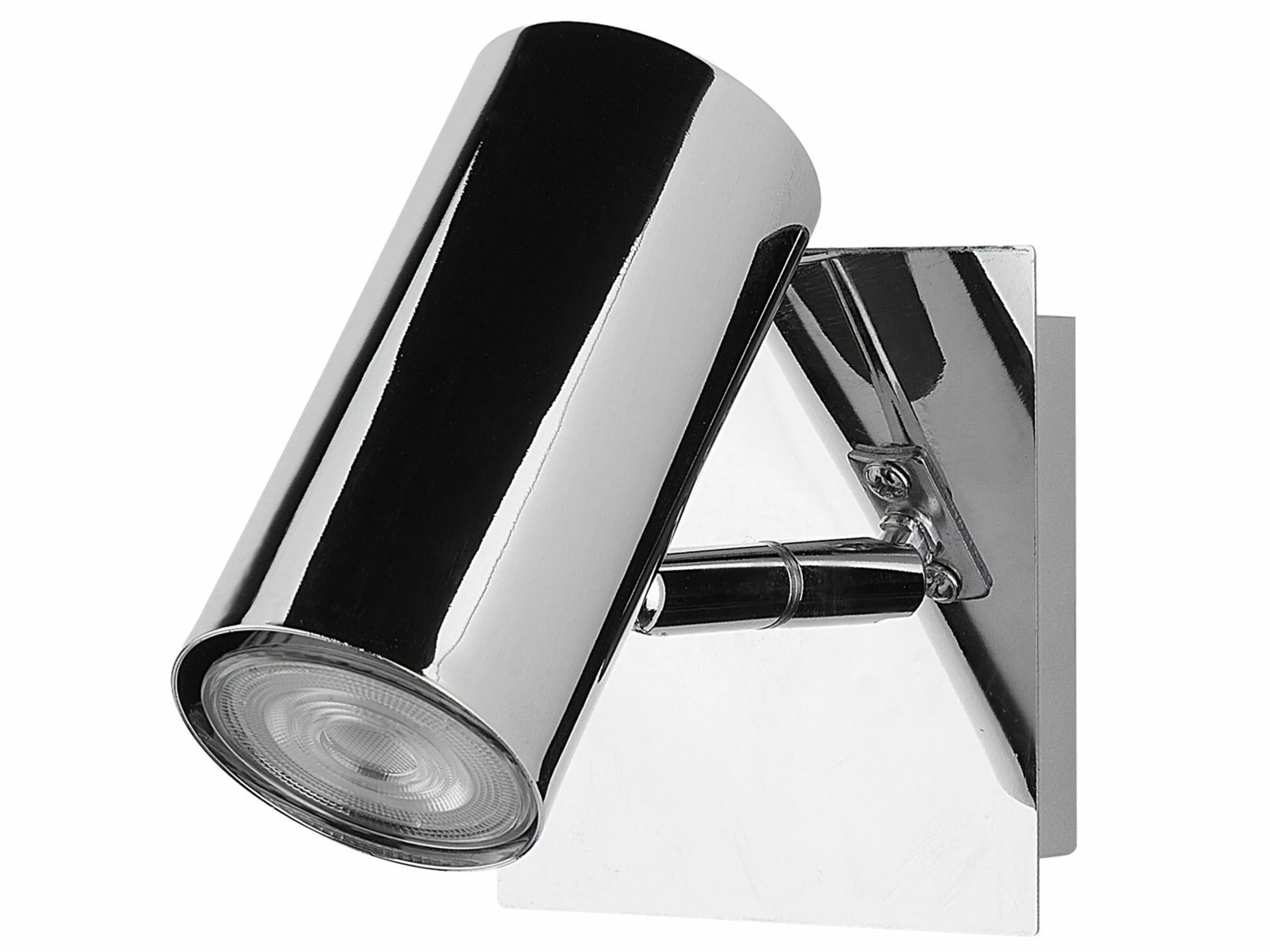 Beliani Conjunto De 2 Lámparas De Pared De Metal Plateado ROSETTA - Imagen 5