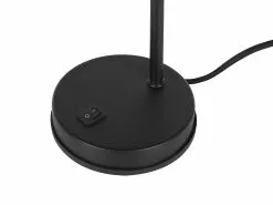 Beliani Lámpara De Mesa De Metal Negro/dorado/blanco 26 Cm TYRIA -Lámparas comercio undef src sa picid 772257 type whitesh image