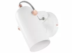 Beliani Lámpara De Pared De Metal Blanco TYRIA -Lámparas comercio undef src sa picid 772362 type whitesh image